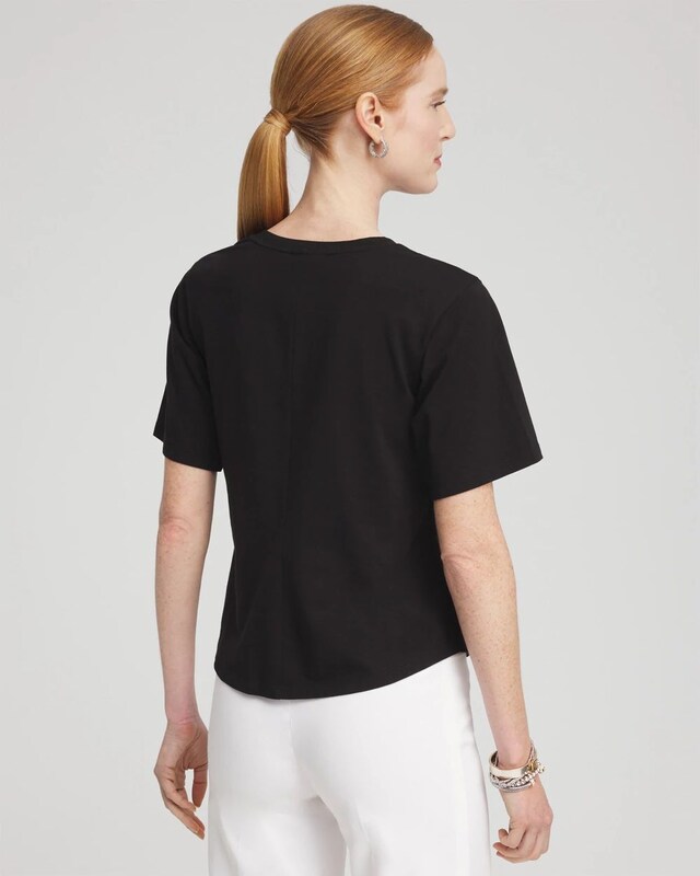 Modern Fit & Flare Tee - image 3